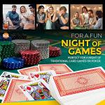 SOL Playing Cards 2-Pack - Waterproof & Fun Design