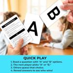 What Would You Choose? Family Card Game