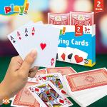 SOL Playing Cards 2-Pack - Waterproof & Fun Design