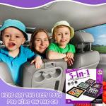 5-in-1 Magnetic Travel Checkers and Chess Set