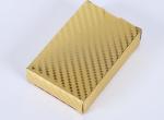Gold Foil Poker Playing Cards Deck with Box
