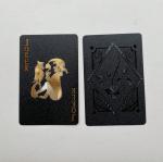 Luxury Waterproof Gold Foil Poker Card Deck