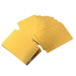 Gold Foil Poker Playing Cards Deck with Box