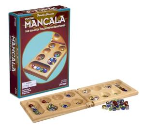 Mancala Game for 2-4 Players, Ages 6+