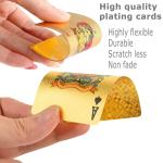 24K Gold Waterproof Poker Playing Cards Set