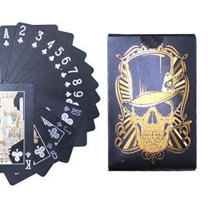 Gold Skull Waterproof Playing Cards (2 Decks)