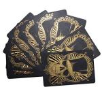Gold Skull Waterproof Playing Cards (2 Decks)