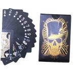 Gold Skull Waterproof Playing Cards (2 Decks)
