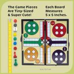 Magnetic Travel Board Games Set with 12 Classics
