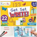Funcils Kids Writing Practice Activity Book