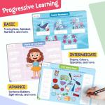 Funcils Kids Writing Practice Activity Book