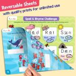 Funcils Kids Writing Practice Activity Book