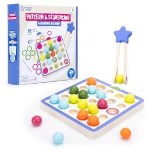 Wooden Pattern and Sequencing Board Game for Kids