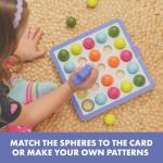 Wooden Pattern and Sequencing Board Game for Kids