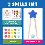 Wooden Pattern and Sequencing Board Game for Kids