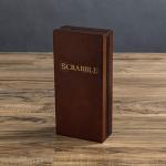 Scrabble Deluxe Travel Edition with Wood Tiles