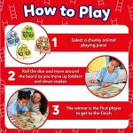 My First Snakes & Ladders Game for Kids