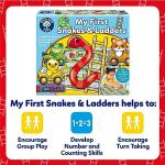 My First Snakes & Ladders Game for Kids