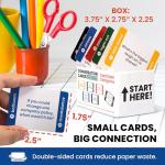 Prompta 400 Conversation Cards for Office Icebreakers