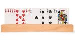 Panorama Wooden Playing Card Holders - Set of 4