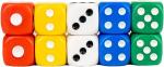 18 Colorful Random Dice for Board Games and More