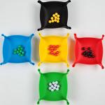 Portable Collapsible Bowls for Board Game Pieces