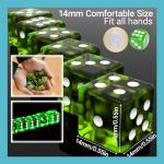 50PCS Classic 6-Sided Dice Set – 10 Colors