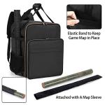 Trunab Padded Board Game Backpack with Accessory Pockets