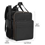 Trunab Padded Board Game Backpack with Accessory Pockets