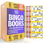 Bingo Books with 3600 Large Print Cards