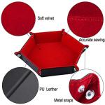 Double-Sided Folding Dice Tray for RPGs