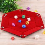 Double-Sided Folding Dice Tray for RPGs