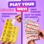 Bingo Books with 3600 Large Print Cards