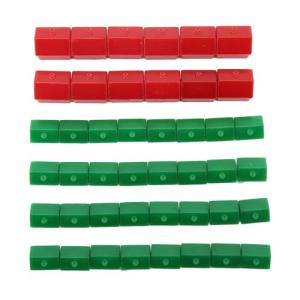 Monopoly Game Spare Parts: 44 Plastic Houses