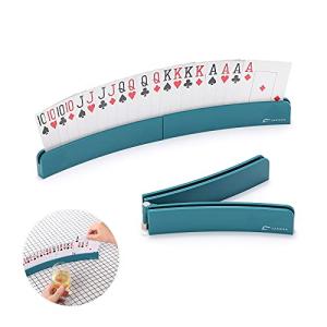 Hands-Free Curved Plastic Card Holders - 2 Pack