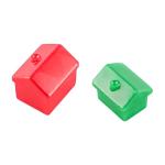Monopoly Game Spare Parts: 44 Plastic Houses