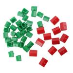 Monopoly Game Spare Parts: 44 Plastic Houses