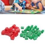 Monopoly Game Spare Parts: 44 Plastic Houses