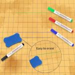 Dungeon Grid Game Mat with Dry Erase Markers