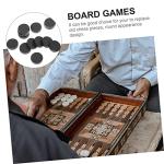 30pcs Round Replacement Checkers Game Pieces Set