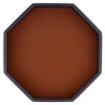 Felt Lined Octagon Dice Tray for Gaming