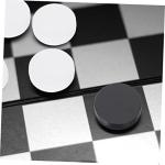30pcs Round Replacement Checkers Game Pieces Set