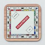 Monopoly Game Board Drinks Coaster - Glossy Finish