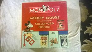 75th Anniversary Mickey Mouse Edition Monopoly Game