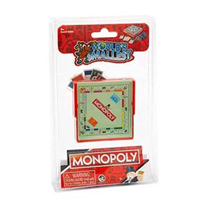 World's Smallest Mini Monopoly Board Game