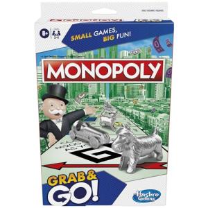 Monopoly Grab and Go Portable Board Game