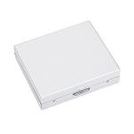 Silver Aluminum Dice Set with Storage Box
