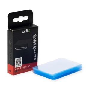 Vault X Mini Board Game Sleeves – 50 Pack