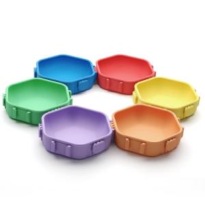 Wonder Trays Hexagonal Board Game Storage Set