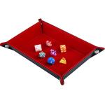 Double-Sided Dice Tray with Velvet Interior